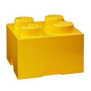 Tároló doboz 2x2 sárga