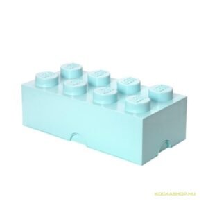 Tároló doboz 4x2 aquaszínű