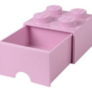 Fiókos tároló doboz 2x2 pink