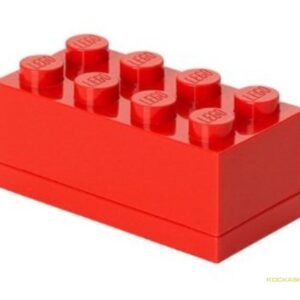 Tároló mini doboz 4x2 piros