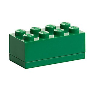 Tároló mini doboz 4x2 zöld