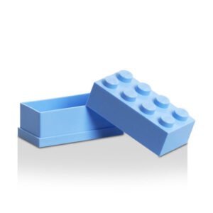 Tároló mini doboz 4x2 világoskék