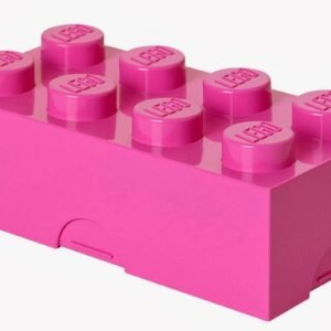 Uzsonnás doboz 4x2 pink