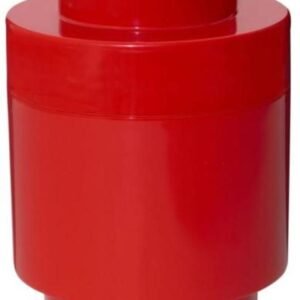 Tároló doboz kerek piros