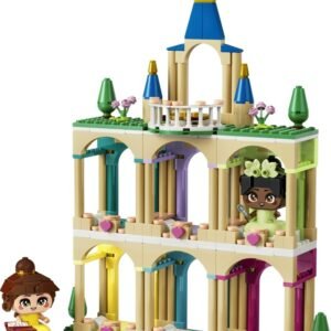 Mini Belle és Tiana kastéllyal