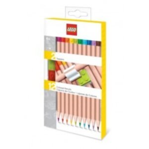 LEGO 12 darabos ceruzakészlet ceruzadísszel