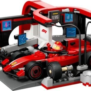 F1®-es boxutca és személyzet, Ferrari autóval