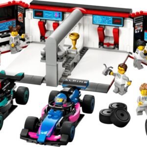 F1®-es garázs, Mercedes-AMG és Alpine autók