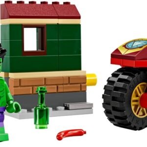 Vasember motorral és Hulk