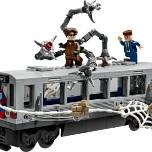 Pókember és Doc Ock csatája a metrókocsiban