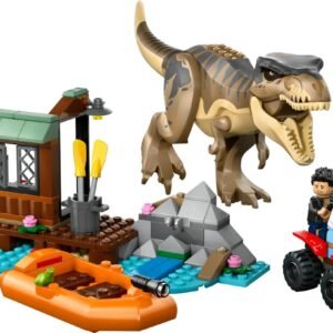 Menekülés a folyónál a T-Rex elől