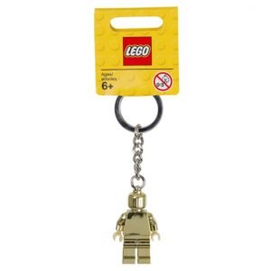 Krómozott Arany Színű Minifigura Kulcstartó