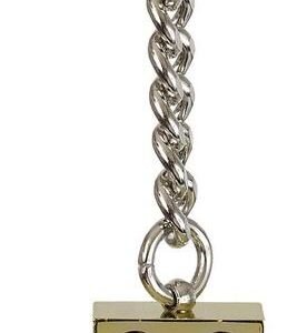 2x4 arany kocka kulcstartó